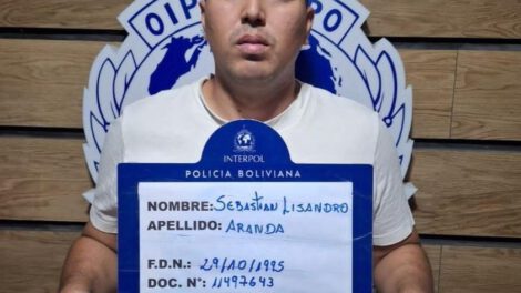 Detención de Sebastián Lisandro Aranda en Bolivia