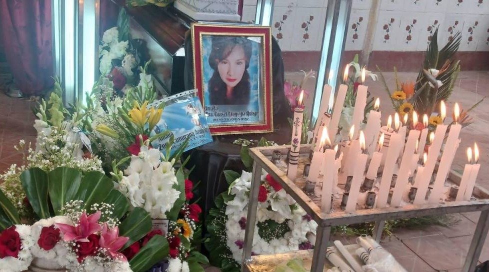 Accidente de tránsito en Huanuni que causó la muerte de Guisel Aruquipa y su bebé