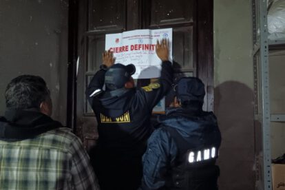 Clausura de locales en Oruro