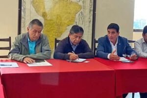 Desafíos del sector agropecuario en reunión con David Choquehuanca