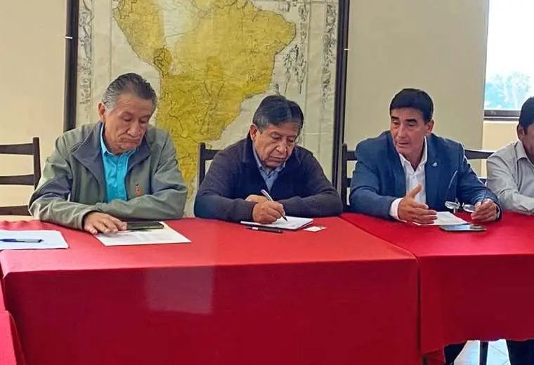 Desafíos del sector agropecuario en reunión con David Choquehuanca