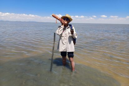 Monitoreo comunitario lago Poopó