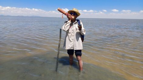 Monitoreo comunitario lago Poopó