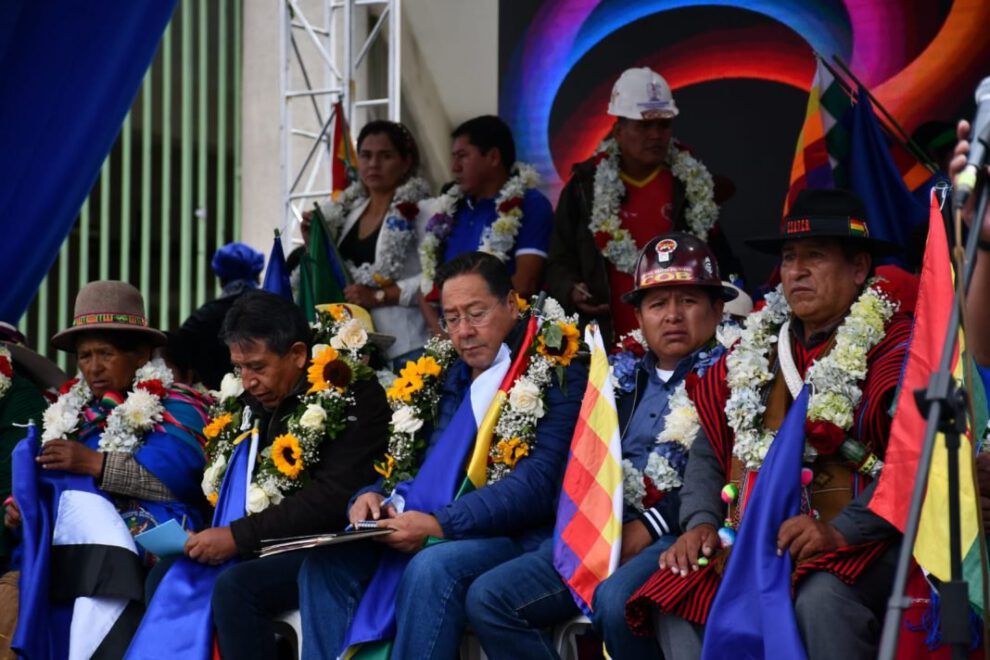 Congreso del MAS en El Alto