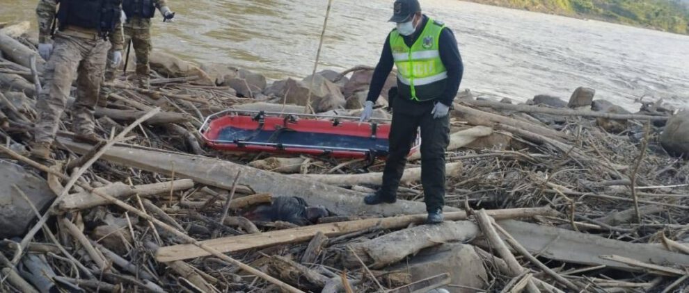 Cuerpo de un joven encontrado tras ser arrastrado por río en Guanay