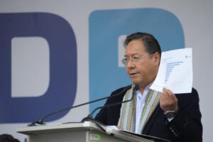 inauguración nueva sede BDP en La Paz