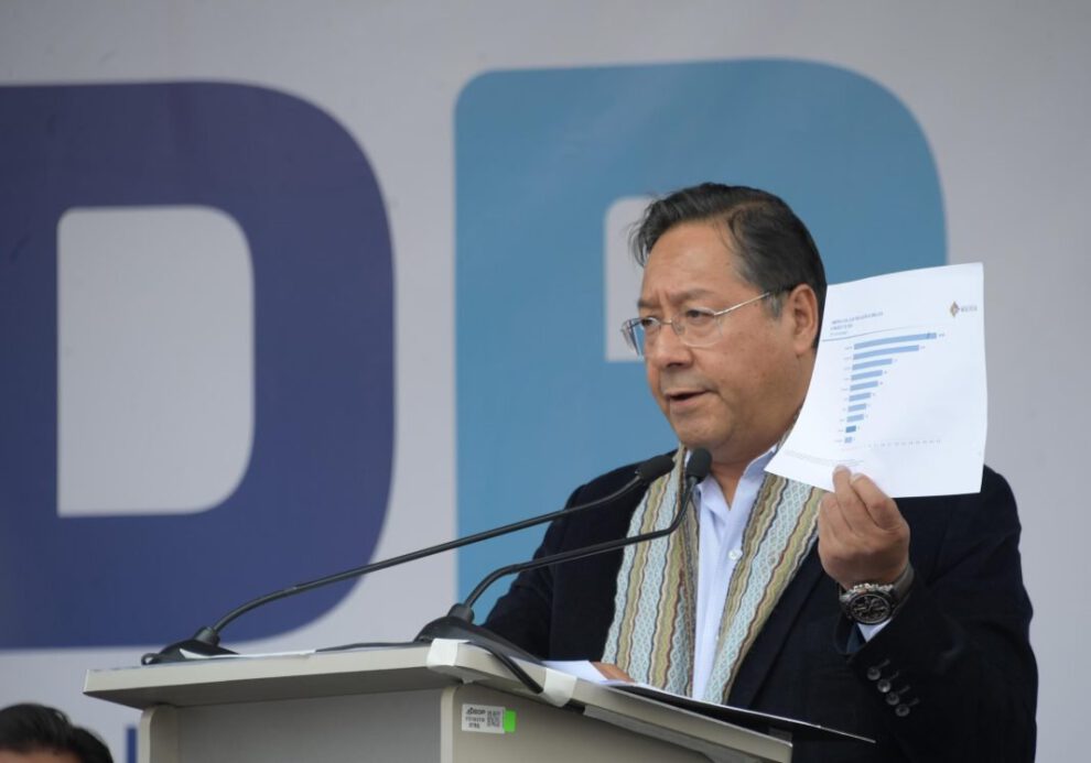 inauguración nueva sede BDP en La Paz