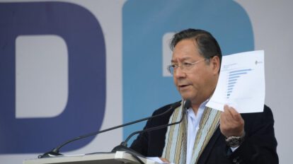 inauguración nueva sede BDP en La Paz