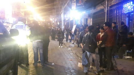 Venta de bebidas alcohólicas en Oruro