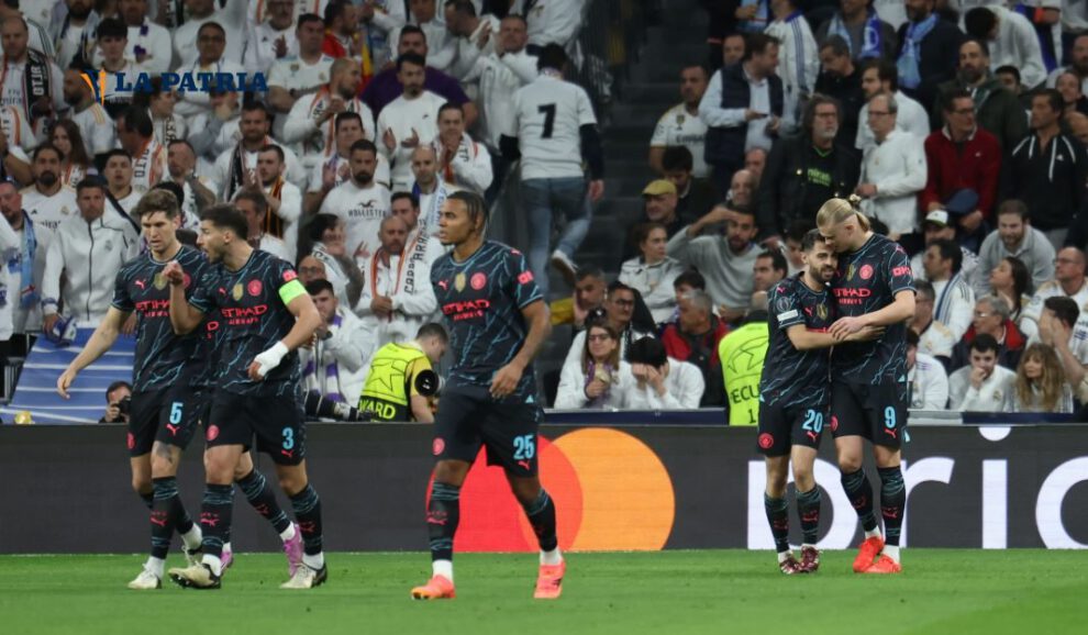 Real Madrid y Manchester City empatan en un partidazo en cuartos de final de la Champions League