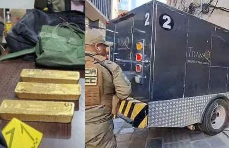 Tres aprehendidos con cinco lingotes de oro en el aeropuerto de El Alto