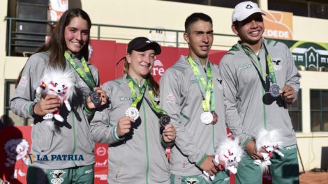 Tenistas bolivianos ganan medallas en los Juegos Bolivarianos