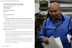 Arturo Murillo indemnización por caso gases lacrimógenos