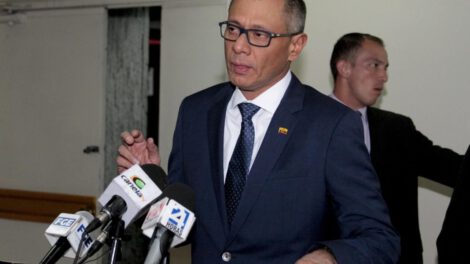 Jorge Glas en huelga de hambre en prisión de máxima seguridad en Ecuador