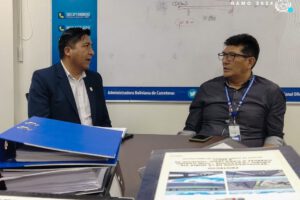 Reunión sobre el proyecto Doble Vía Oruro-Capachos