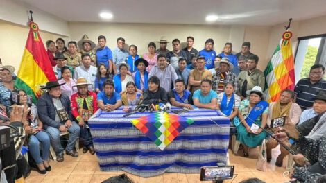 Congreso evista del Movimiento Al Socialismo y observaciones del TSE