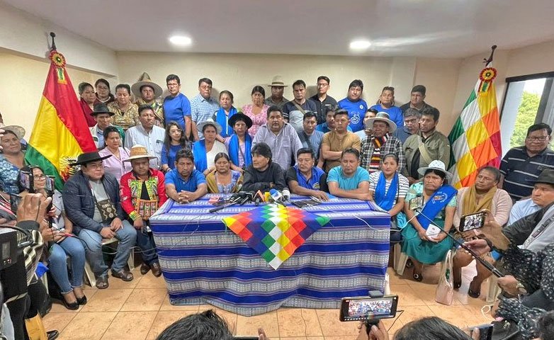 Congreso evista del Movimiento Al Socialismo y observaciones del TSE