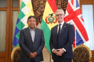 Bolivia y Reino Unido en energías limpias y desarrollo sostenible