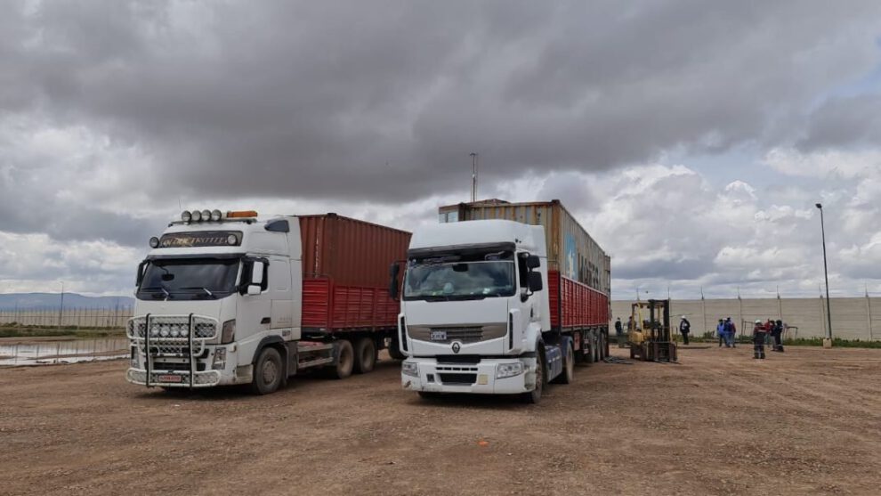 Cargamento de droga incautado en Oruro