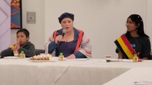 Compromiso con la niñez por parte de la ministra María Nela Prada