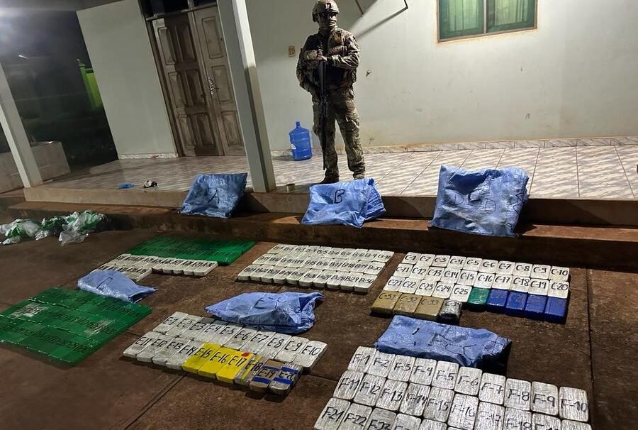 Incautación de droga en Cochabamba