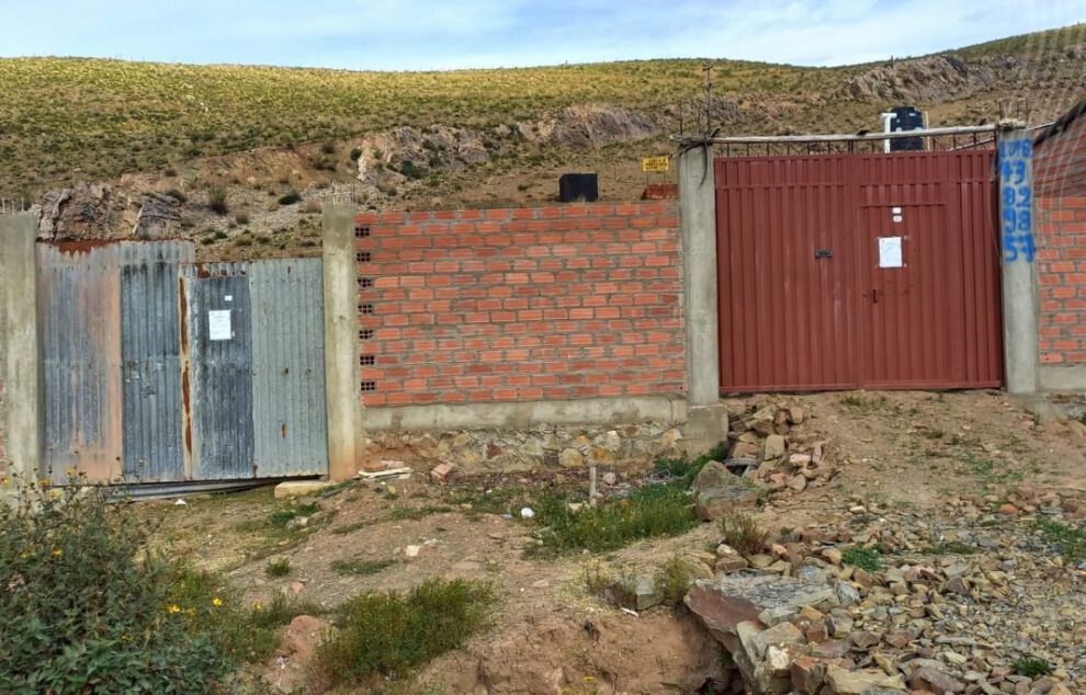 Construcciones ilegales notificadas en el área protegida de La Víbora