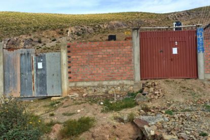 Construcciones ilegales notificadas en el área protegida La Víbora