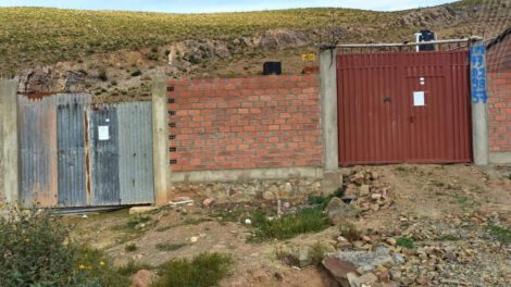 Construcciones ilegales notificadas en el área protegida La Víbora