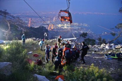 Accidente en teleférico de Turquía