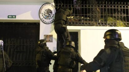 Invasión embajada México Quito