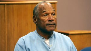 O.J. Simpson durante una audiencia judicial