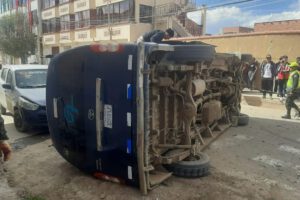 Accidente de tránsito en Oruro