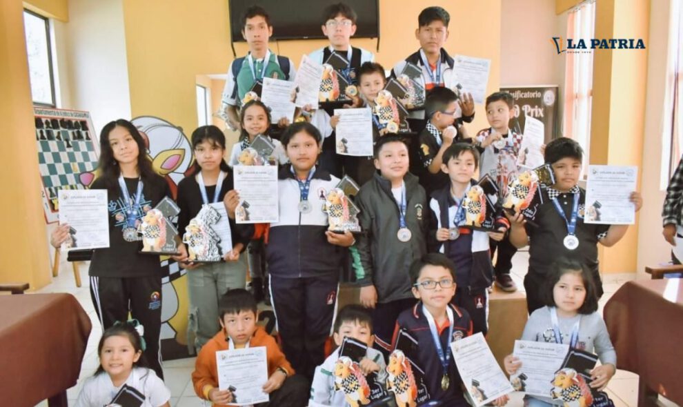 Bolivia tiene su selección definida para el Mundial Escolar de ajedrez