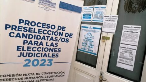 CIDH supervisará elecciones judiciales en Bolivia