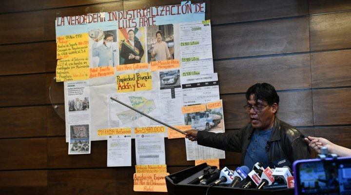 Enriquecimiento ilícito del hijo del Presidente Luis Arce