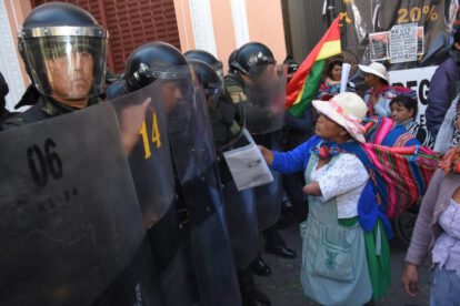 Movilizaciones por discapacidad en Bolivia