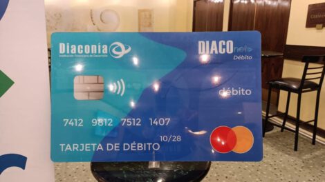 Tarjeta de débito Diaconet 'Tu dinero en tus manos'