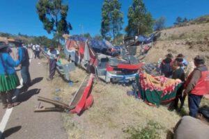 Accidente de tránsito en Chuquisaca con siete víctimas mortales