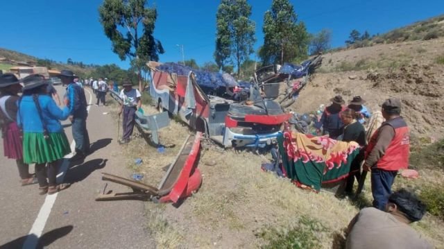 Accidente de tránsito en Chuquisaca con siete víctimas mortales