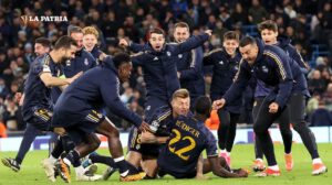 Celebran los jugadores del Real Madrid por la clasificación a semifinales en la Champions League