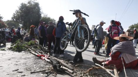 Bloqueo en Sacaba tras aprobación de ley municipal