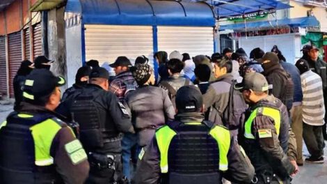 Arrestos por posesión de armas y droga en La Paz