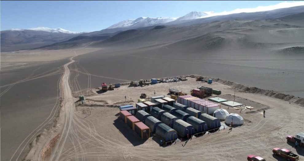 Producción de litio en Chile