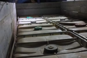 Incautación de combustible en La Paz