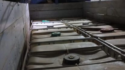 Incautación de combustible en La Paz