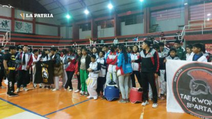 Torneo municipal de taekwondo en Oruro