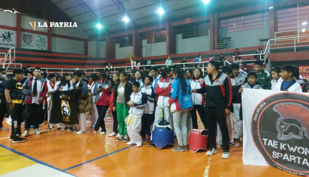 Torneo municipal de taekwondo en Oruro