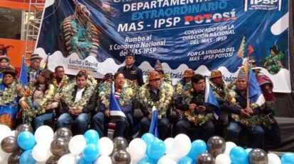 Luis Arce llama a interculturales a recuperar el MAS