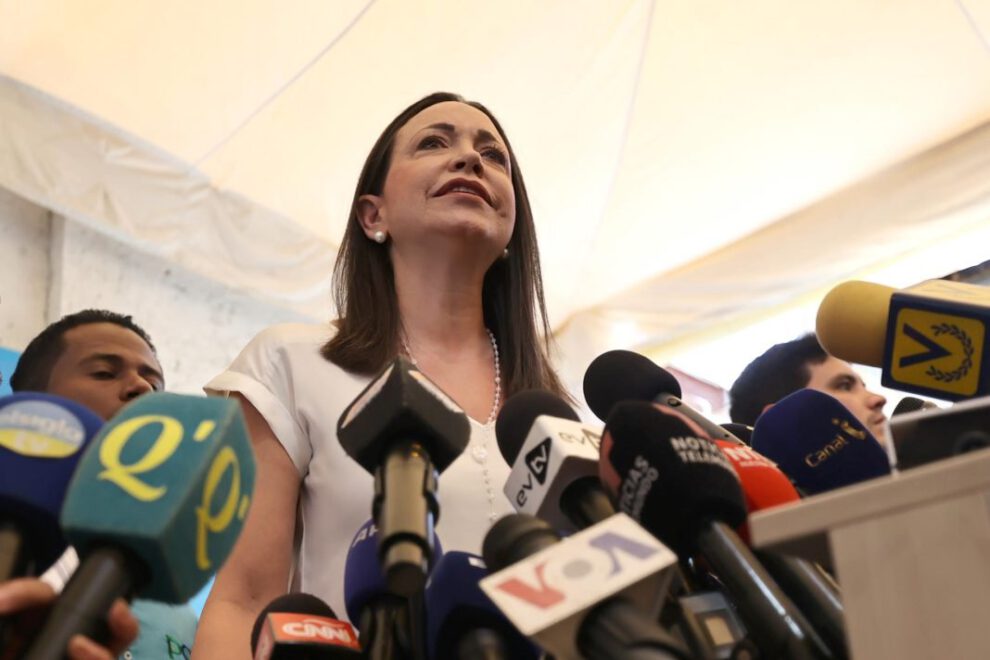 María Corina Machado ratifica su apoyo a Edmundo González Urrutia como candidato presidencial