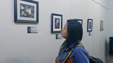 Exposición Apuntes II de Jaime Calisaya en Oruro